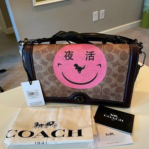 NWT LIMITED EDITION COACH BAG - RILEY W/ REXY BY YETI OUT